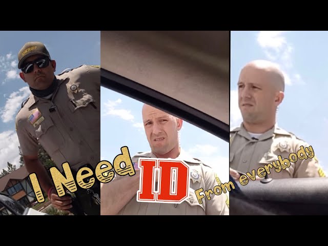 ID refusal-officer wants ID from everybody in vehicle(must see)