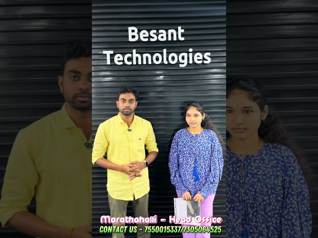 Data Science Course in Bangalore with Placements | Besant Technologies Marathahalli