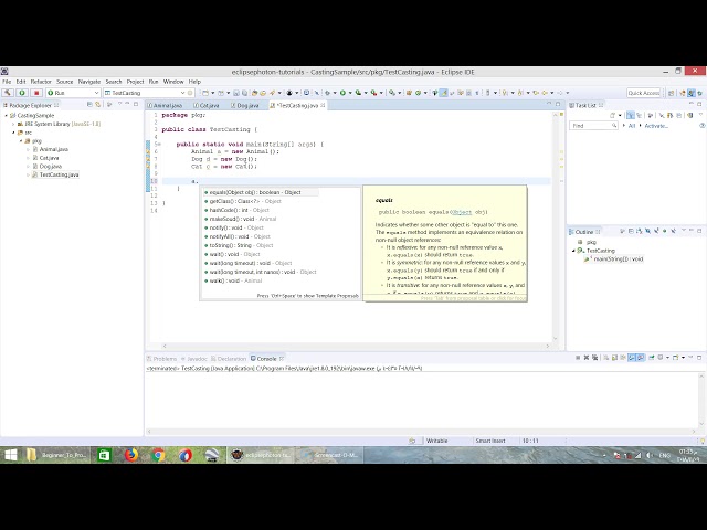 Java SE From Beginner To Professional 020 Casting Objects