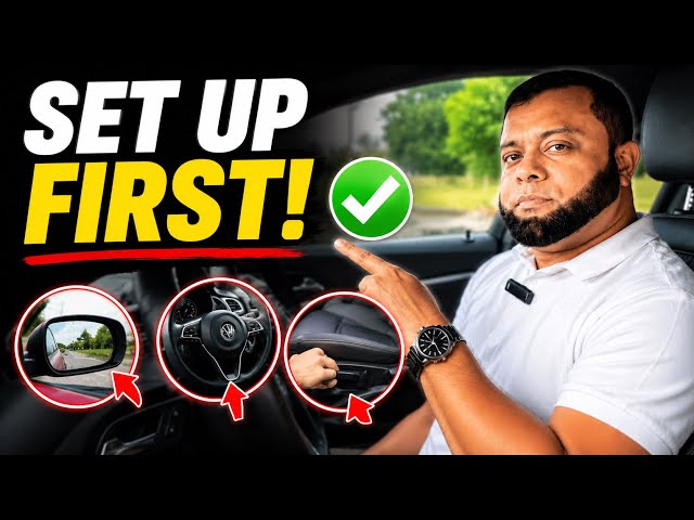 How To Set Up Your Car Before Driving | Manual Driving Lesson