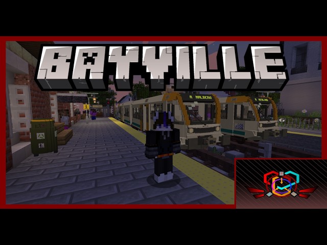 A LIVING CITY IN VANILLA MINECRAFT - bayville minecraft map showcase