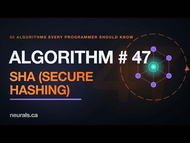 SHA (Secure Hashing) Explained: How It Works, the Code, and When to Use It