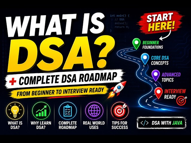🚀 Starting DSA but don't know where to begin?#datastructuresandalgorithms #Java#Coding#PavaniTeaches