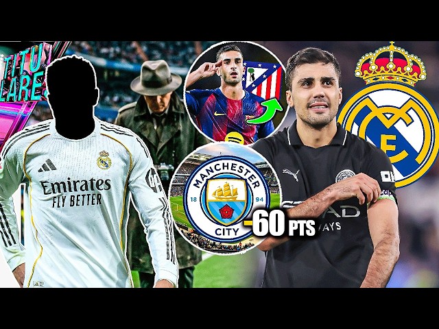 Detective sigue a jugador del Madrid; Rodri dice SÍ | Les gusta Ferran | ¡Quitarían 60 pts al City!