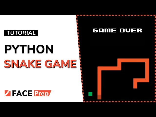 Snake Game in Python | Python Game Programming
