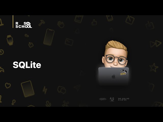 iOS RSSchool 2021. SQLite
