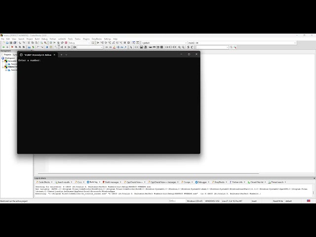 Perfect Numbers - C Programming Language