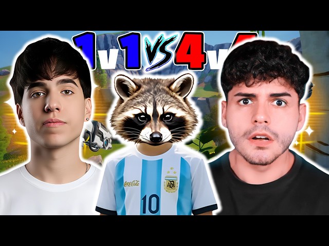 GORILON VS MAPACHE (NIÑO) ¡FAZER ENLOQUECE!