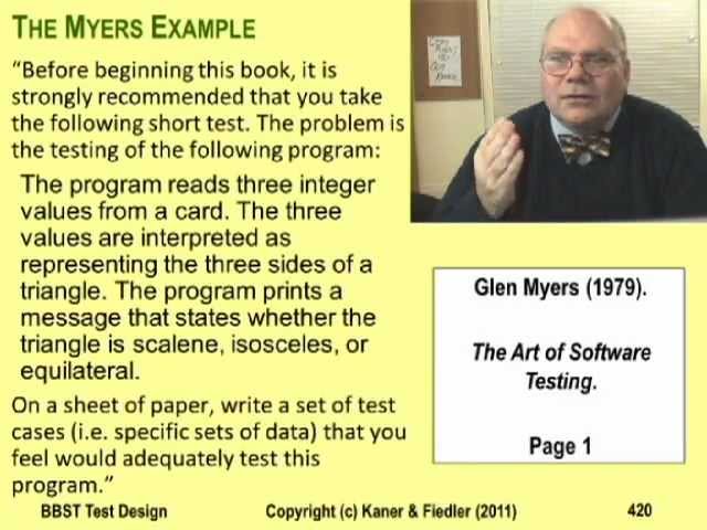 BBST Test Design 5D: Domain Testing
