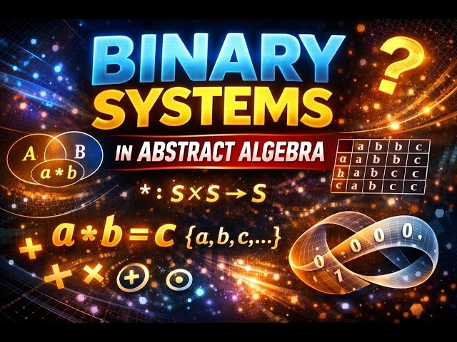 Binary Systems Abstract Algebra