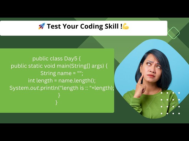 #Day4🚀Java Coding Mastery:Elevate Your Skills with Real-world Projects!☕️💻|Test Your Coding Skill !💪