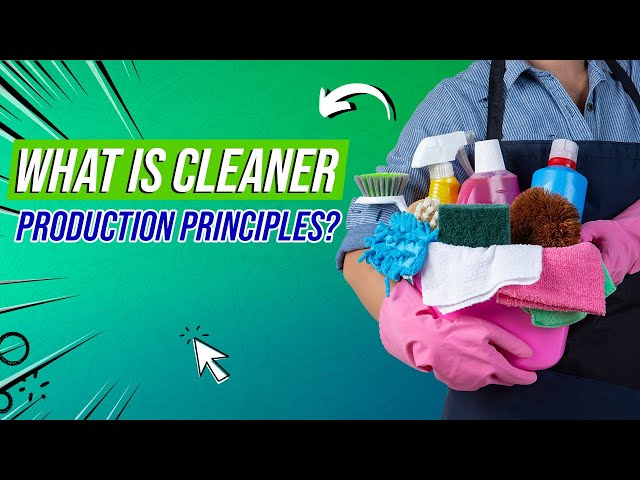 What is cleaner production principles
