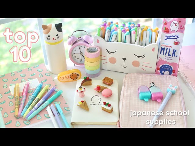 Top 10 Japanese stationery you didn't know you needed ✨🍰