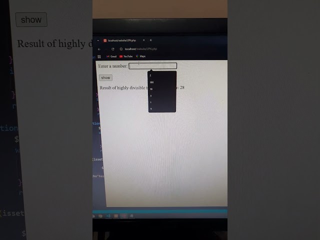 Php | Euler project 'highly divisible triangular number' | CodeLearning