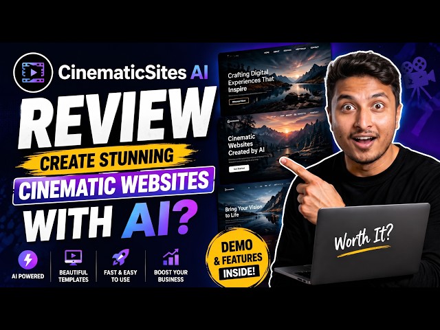 Cinematic Sites AI Review: Is This the Fastest Way to Build Websites?