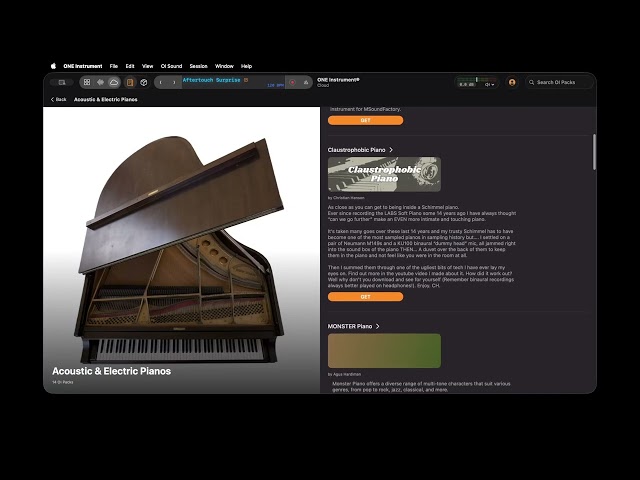 ONE Instrument® Cloud | A Growing Creative Library