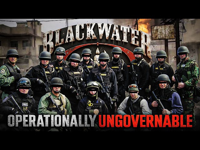 Why Blackwater Was Deemed “too Dangerous to Exist”