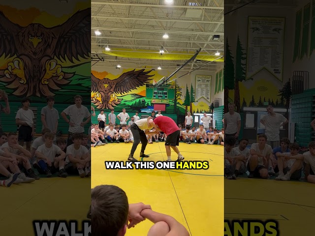 Underhook to snap down