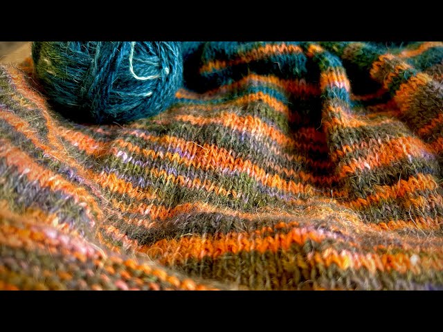 Dyeing with Orange & Pagoda Blue: A Creative Experiment on Local Yarn