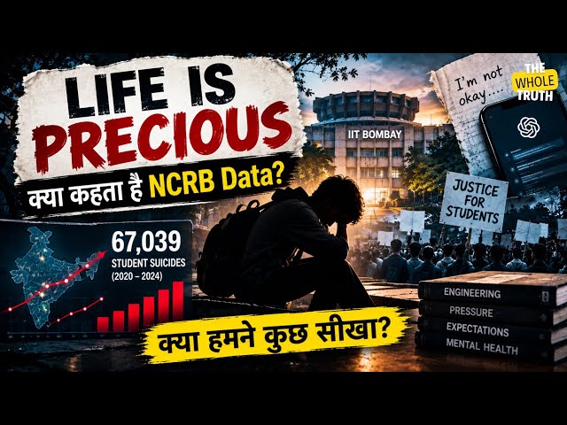 IIT Bombay Student Suicide: What NCRB Data Says | THE HOMEWORK
