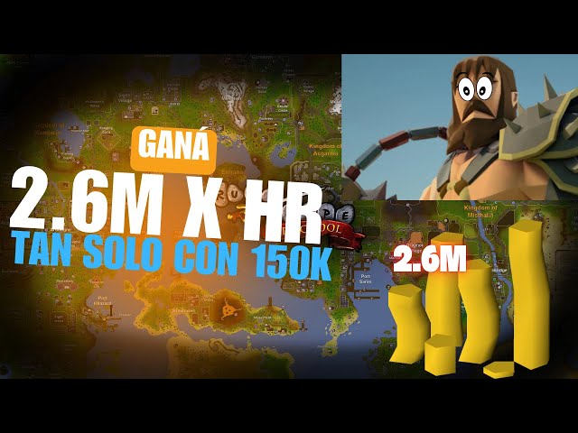🤑 EL NEGOCIO MÁXIMO de OSRS l ¿Cómo hacer 2.5M con tan solo 150k? l MONEYMAKING l P2P