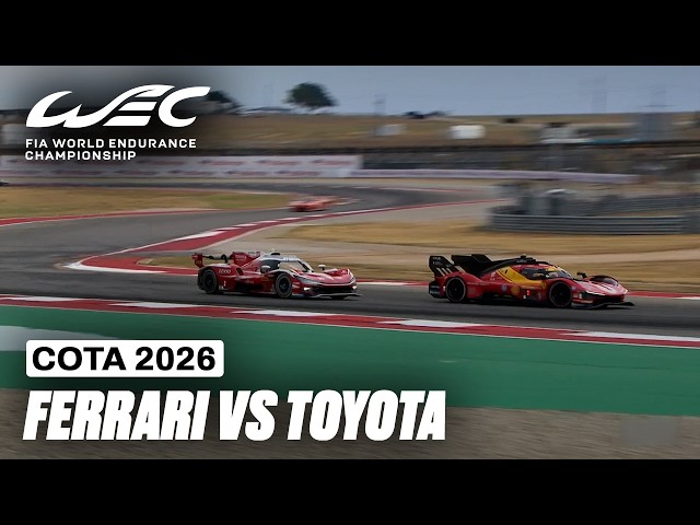 Epic Ferrari vs Toyota Battle for the Lead | 6 Hours of COTA 2026 | FIA WEC