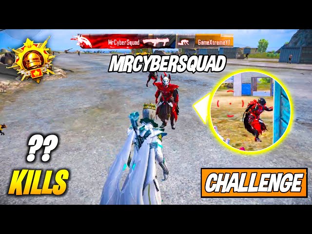 😱AGAIN !! REAL MRCYBERSQUAD CAME IN MY MATCH & CHALLENGED ME TO KILL HIM😍 IN BGMI🔥 @MrCyberSquad69