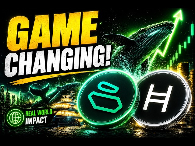 REAL WORLD UTILITY! Why Whales Are Accumulating ZBCN & HBAR Right Now! #zebecnetwork #hbar #hedera
