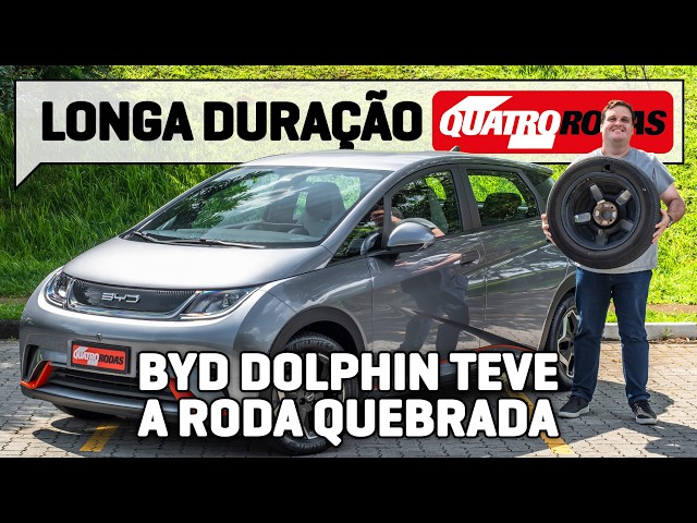 Our BYD Dolphin had a BROKEN WHEEL and a free repair could have COST R$ 2,000.