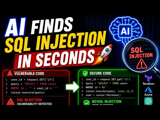 AI FINDS SQL INJECTION IN SECONDS" 🚀