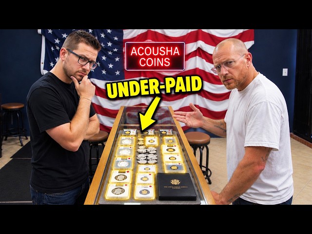We Accidentally CHEATED Him On His Coin Collection!