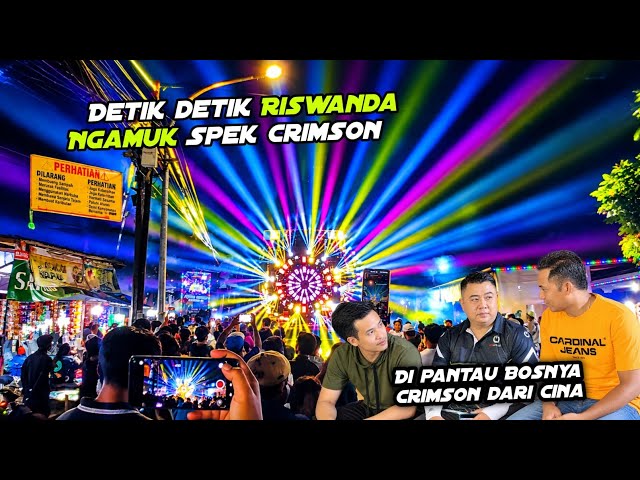 Bosnya Crimson Pantau Riswanda🔥Sampai Gak Kuat Kenak Bass Gluduknya Riswanda 