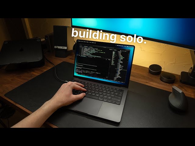 Building a Startup Alone in My 20s (realistic coding vlog)