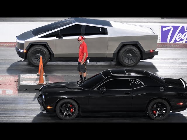 Electric Cars vs V8 Muscle 