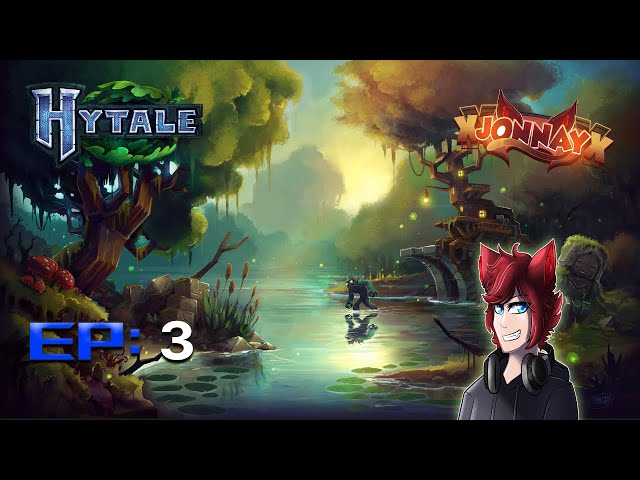 Hytale (pre-release) Lets Play : EP 3 - first death got no skill