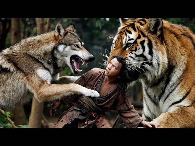 WOLF Saves a Boy From a Tiger AttackFull Movie Explained in Englis|Mysteryrecappedoffical|Plotpulse