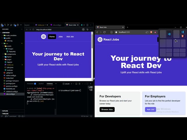 React Project: Crash Course completed (2024)