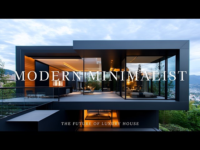 Top 25 Modern Minimalist Luxury House Designs That Redefine Elegance