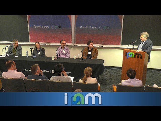 Physics Panel - Accelerating Math and Theoretical Physics with AI - IPAM at UCLA