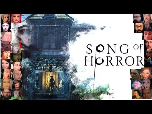Gamers Reaction to Jumpscare in Song of Horror 