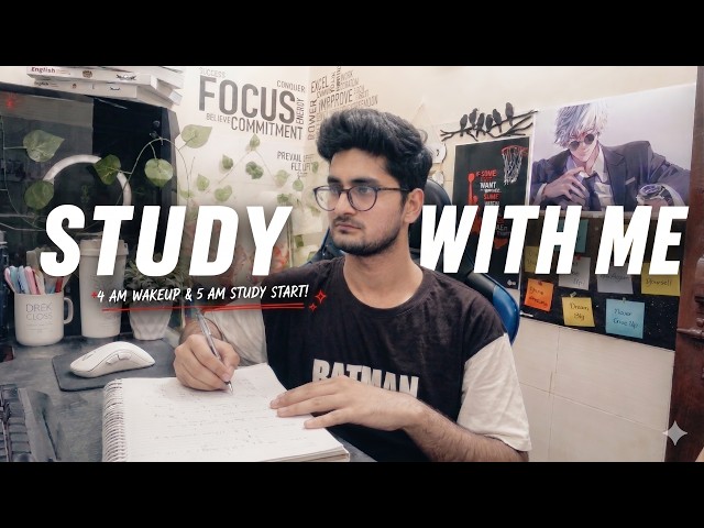 3 Hour Deep Focus Study With Me Live India | No Music | Silent Real time study | Sss cgl aspirant
