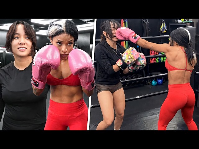 I Tried Boxing with a Pro Wrestler…