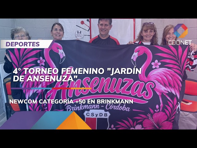 NEWCOM | 4TH "JARDÍN DE ANSENUZA" WOMEN'S TOURNAMENT +50 CATEGORY | PRESS CONFERENCE