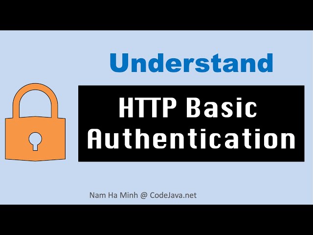 Understand HTTP Basic Authentication - How it works