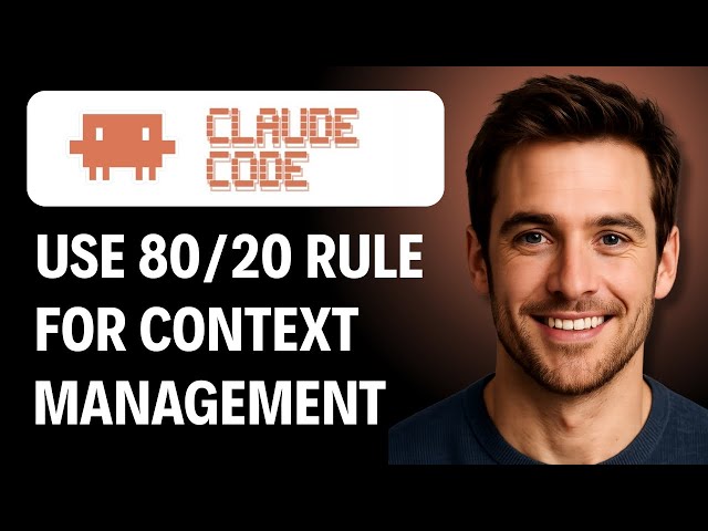 How to Use the 80/20 Rule for Claude Code Context Management [2026 GUIDE]