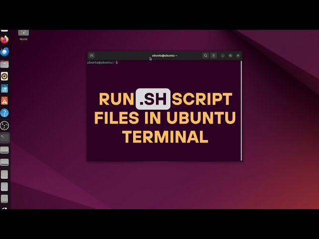 How to Run .sh Script Files in Ubuntu Terminal – Easy Shell Script Tutorial!