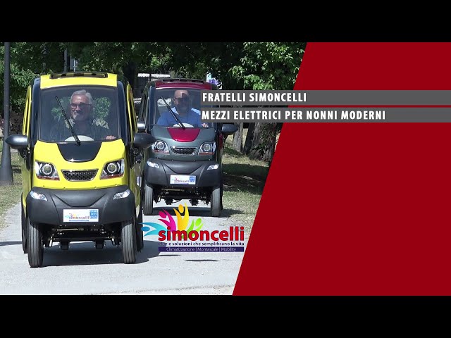 Fratelli Simoncelli, mezzi elettrici per nonni moderni