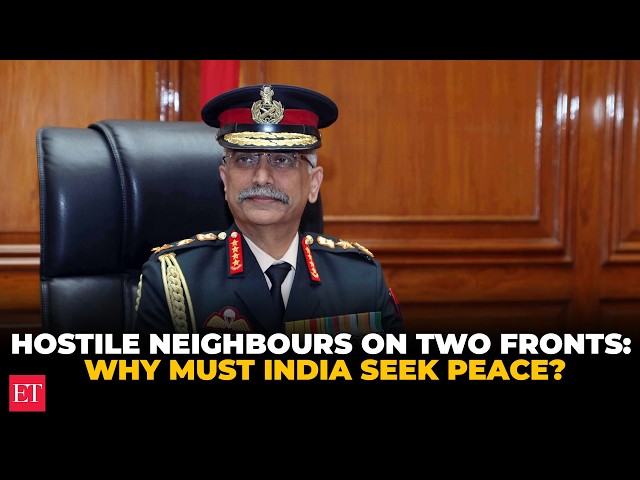 The cost of war: Why must India choose peace despite hostile neighbours, says General Naravane