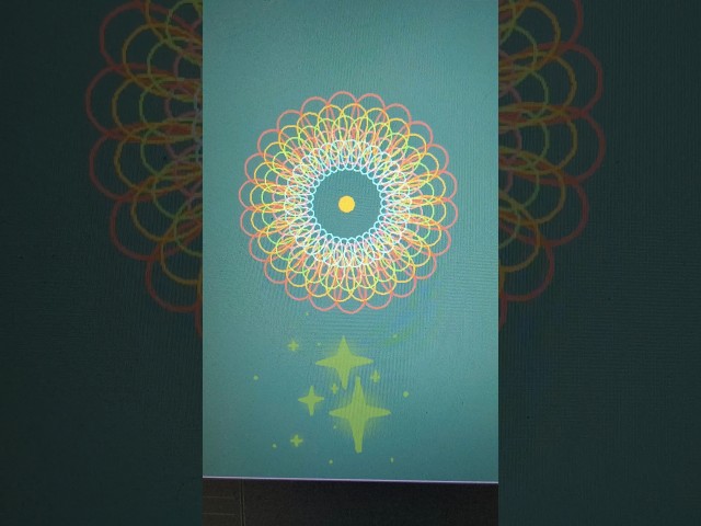 Python Turtle Flower Animation 🌸 | Beautiful Generative Art | Python Coding #coding #aiml #python