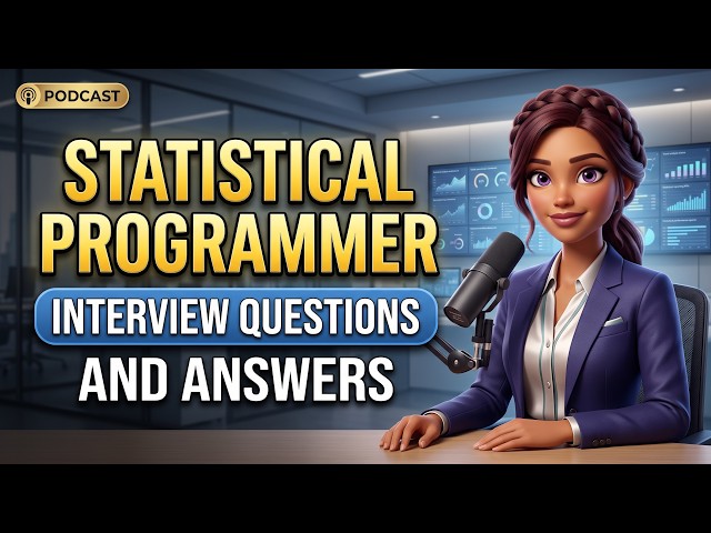 Statistical Programmer Interview Questions and Answers